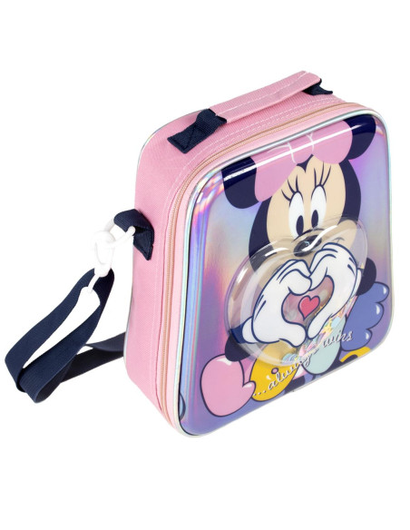 Torba śniadaniowa 3D z konfetii Myszka Minnie