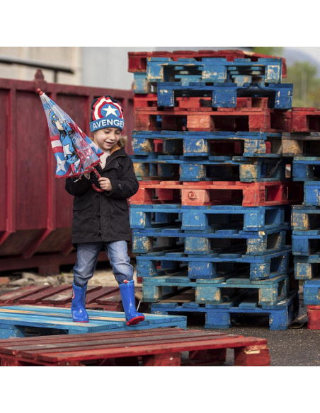 Czapka zimowa Kapitan Ameryka