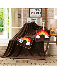 Koc dziecięcy / poduszka Cuties Smile DecoKing