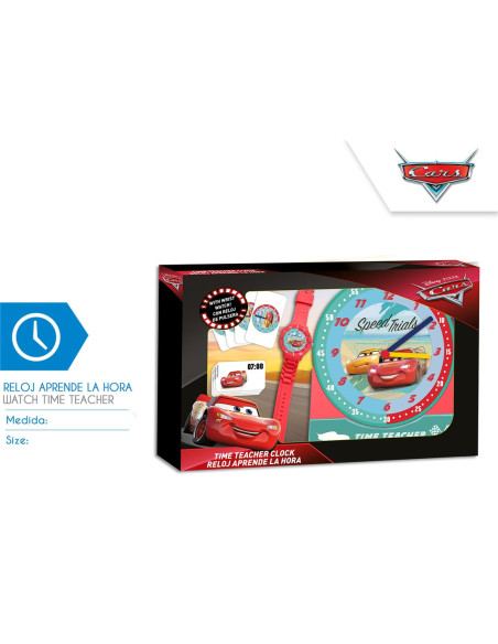 Zegarek cyfrowy do nauki godzin Cars