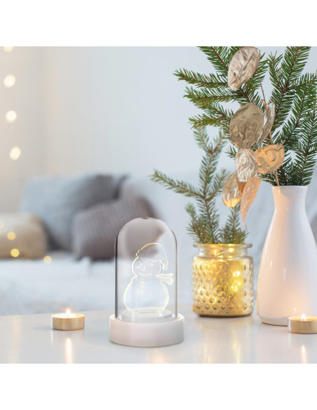 Dekoracja Świąteczna LED Święty Mikołaj DecoKing