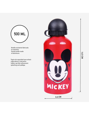 Bidon aluminiowy 500 ml Myszka Mickey