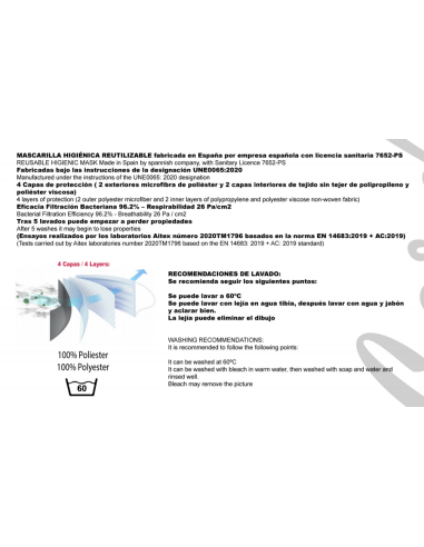 Maska / maseczka ochronna Superman