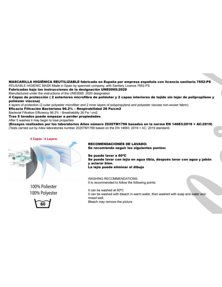 Maska / maseczka ochronna Superman