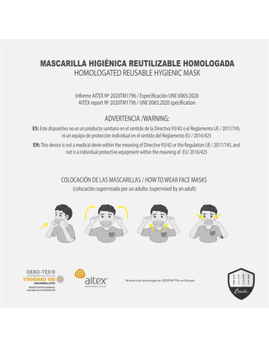 Maska / maseczka ochronna Superman