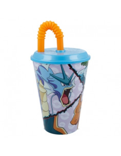 Kubek ze słomką 430 ml Pokemon 2
