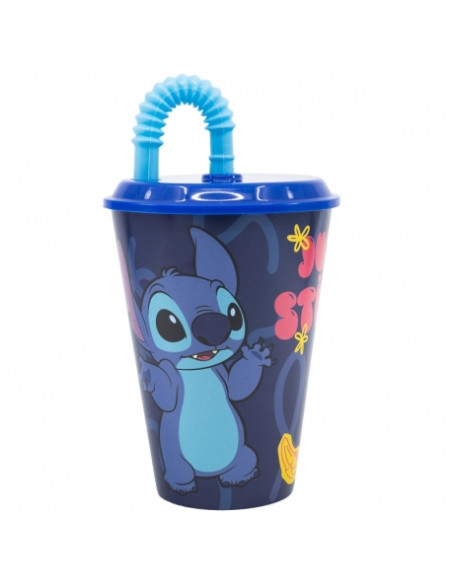 Kubek ze słomką 430 ml Stitch
