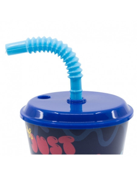 Kubek ze słomką 430 ml Stitch