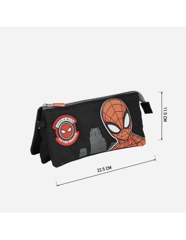 Piórnik trzykomorowy Spiderman Piórnik trzykomorowy Spiderman