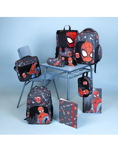 Piórnik trzykomorowy Spiderman Piórnik trzykomorowy Spiderman