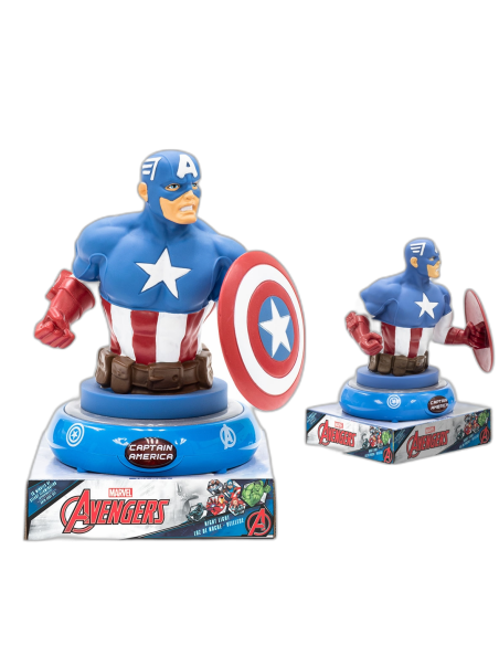 Lampka nocna LED 3D Kapitan Ameryka