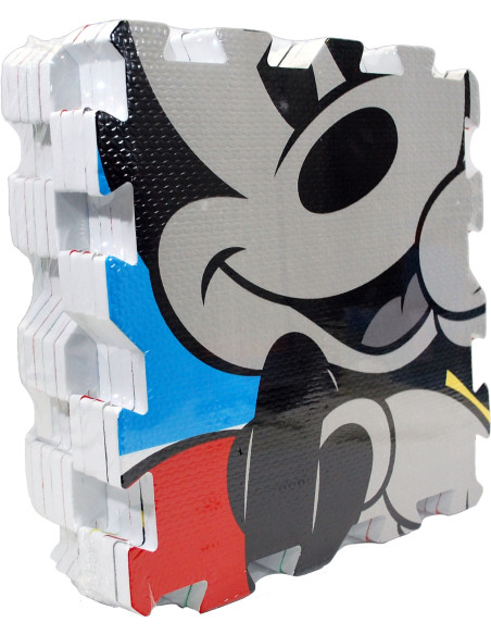 Mata piankowa puzzle z torbą Mickey Mouse