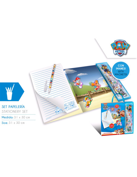 Notes z długopisem i magnesami Psi Patrol