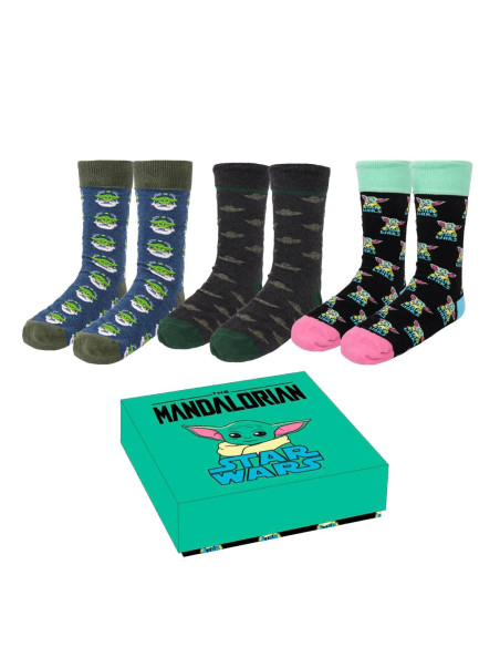 Komplet skarpet 3 pary The Mandalorian