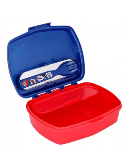 Śniadaniówka ze sztućcami Myszka Mickey