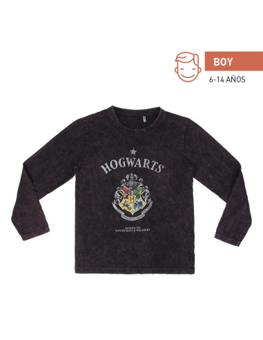 Bluzka chłopięca z długim rękaw Hogwarts Harry Potter