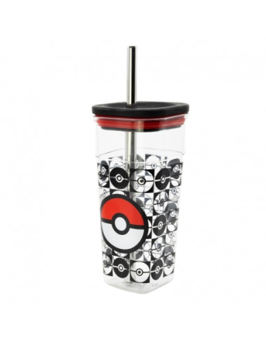 Kubek ze słomką 540 ml Pokemon