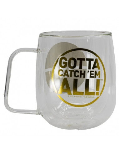 Podwójny kubek szklany 290 ml Pokemon