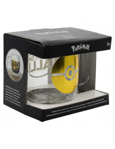 Podwójny kubek szklany 290 ml Pokemon