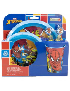 Zestaw naczyń 5 elementów Spiderman 2
