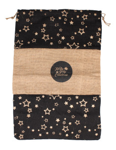 Worek jutowy świąteczny 60x40cm 2