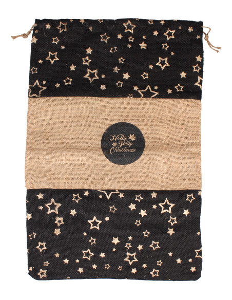 Worek jutowy świąteczny 60x40cm