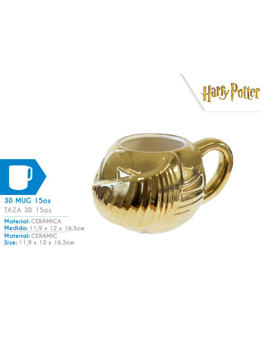 Kubek 3D 443 ml Harry Potter