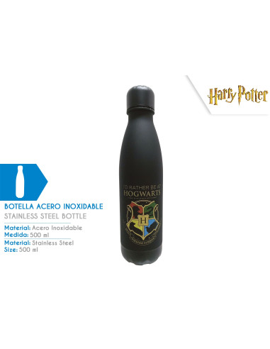 Butelka ze stali nierdzewnej 500 ml Harry Potter