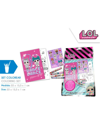 Zestaw do kolorowania LOL Surprise Zestaw do kolorowania LOL Surprise