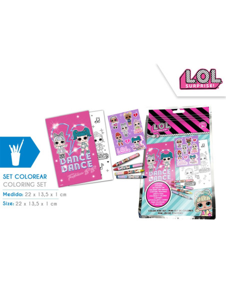 Zestaw do kolorowania LOL Surprise