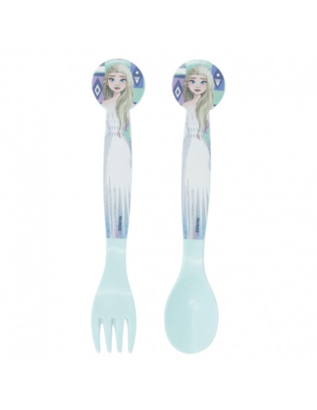 Zestaw plastikowych sztućców Kraina Lodu