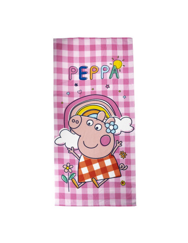 Zestaw czapka z daszkiem, ręcznik i worek Świnka Peppa Zestaw czapka z daszkiem, ręcznik i worek Świnka Peppa