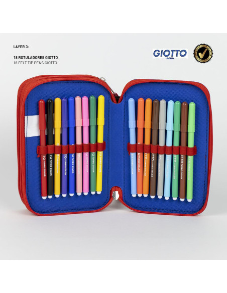 Piórnik z wyposażeniem Spiderman