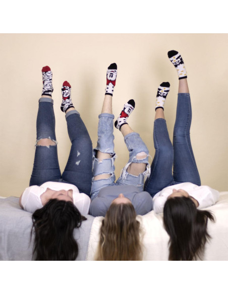 Skarpety 3 wzory Myszka Minnie rozmiar 36-40