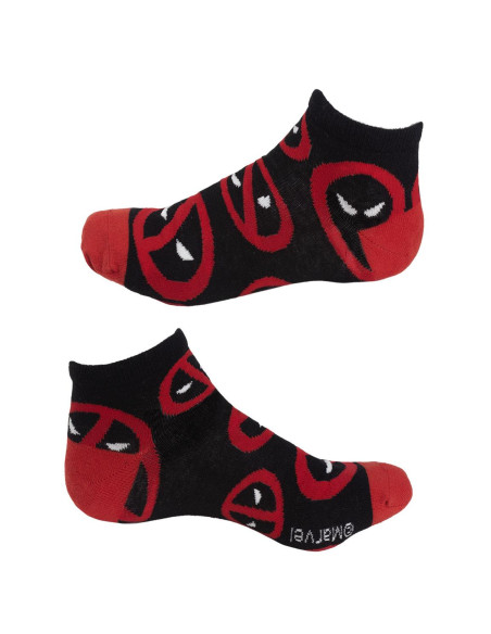 Skarpety 3 wzory Deadpool rozmiar 36-40
