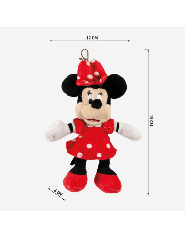 Brelok do kluczy, pluszowy Myszka Minnie