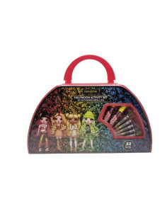 Zestaw kreatywny 52 elementy w walizce Rainbow High