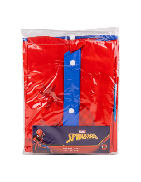 Ponczo przeciwdeszczowe chłopięce Spiderman : Rozmiar: - 98/104