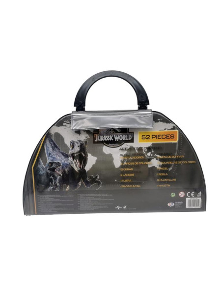 Zestaw przyborów szkolnych w walizce Jurassic World