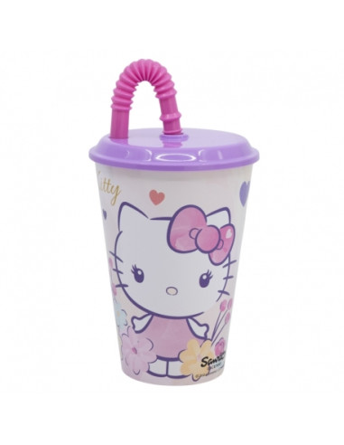 Kubek sportowy Hello Kitty 430 ml Kubek sportowy Hello Kitty 430 ml