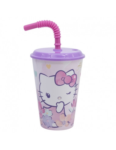 Kubek sportowy Hello Kitty 430 ml Kubek sportowy Hello Kitty 430 ml