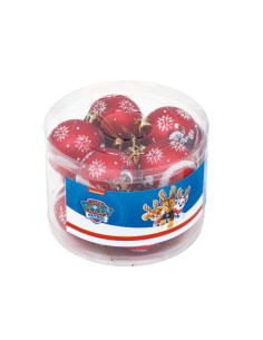 Bombki choinkowe 10 sztuk Psi Patrol