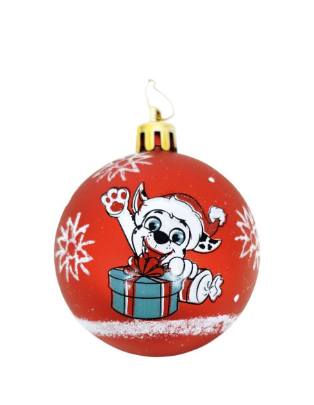 Bombki choinkowe 6 sztuk Psi Patrol