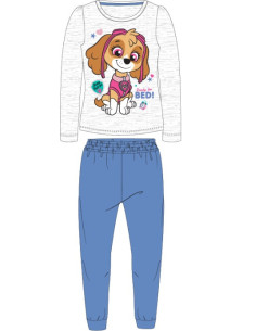 Piżama dziewczęca Psi Patrol niebieska 98