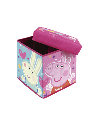 Pojemnik na zabawki / pufa Świnka Peppa Pojemnik na zabawki / pufa Świnka Peppa