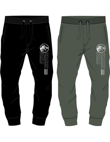 Spodnie dresowe chłopięce Jurassic World zielone 152 Spodnie dresowe chłopięce Jurassic World zielone 152