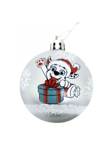 Bombki choinkowe 6 sztuk Psi Patrol