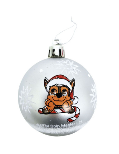 Bombki choinkowe 6 sztuk Psi Patrol Bombki choinkowe 6 sztuk Psi Patrol