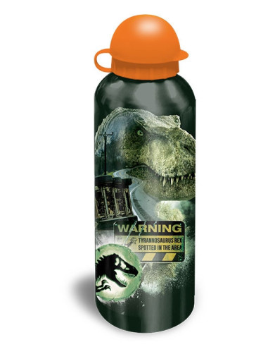 Bidon aluminiowy Jurassic World 500ml zielony