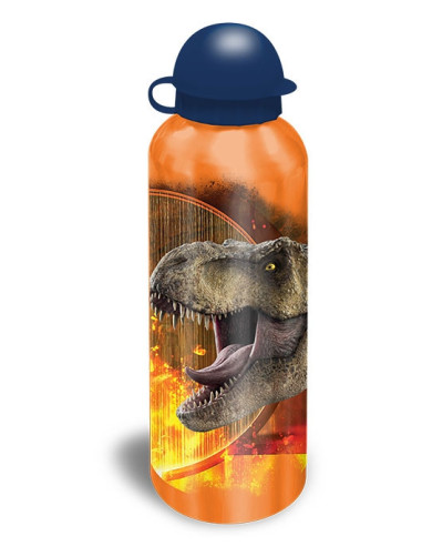 Bidon aluminiowy Jurassic World 500ml pomarańczowy